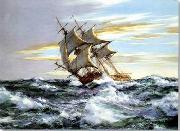 unknow artist Seascape, boats, ships and warships. 139 Spain oil painting artist